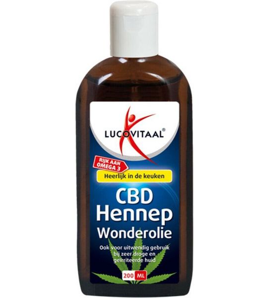 Lucovitaal Hennep CBD Huidwonder olie