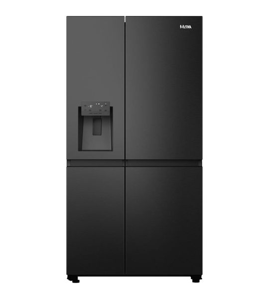 Etna AKV879IZWA Amerikaanse koelkast Zwart