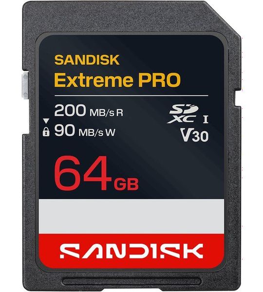 SANDISK Extreme PRO SDXC 64GB 90MB/s