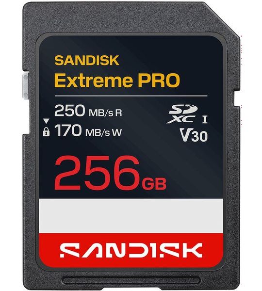 SANDISK Extreme PRO SDXC 256GB 170MB/s