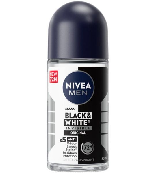Nivea Men Black & White Invisible Original Roll-on