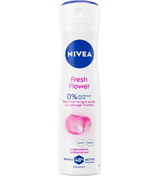 Nivea Fresh Flower Deodorant Spray