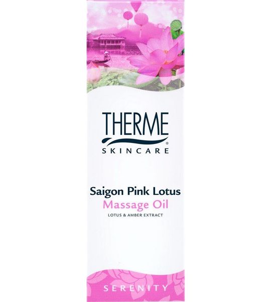 Therme Saigon Pink Lotus Massage Oil