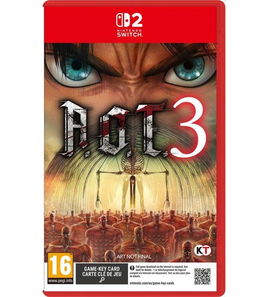 Namco Bandai Attack On Titan 3 - Switch 2