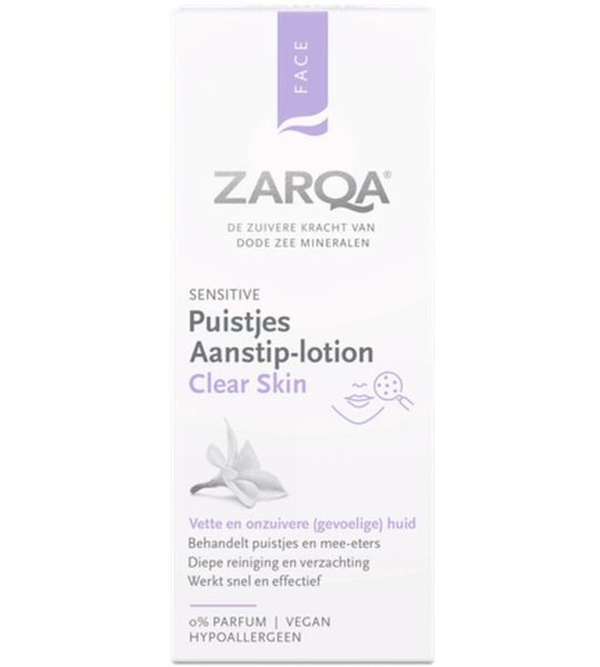 Zarqa Puistjes Aanstip-lotion Clear Skin Sensitive