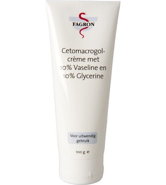 Fagron Cetomacrogol Crème Met 10% Vaseline & Glycerine