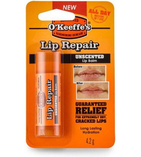 O'Keeffe's Lip Repair Unscented Lip Balm