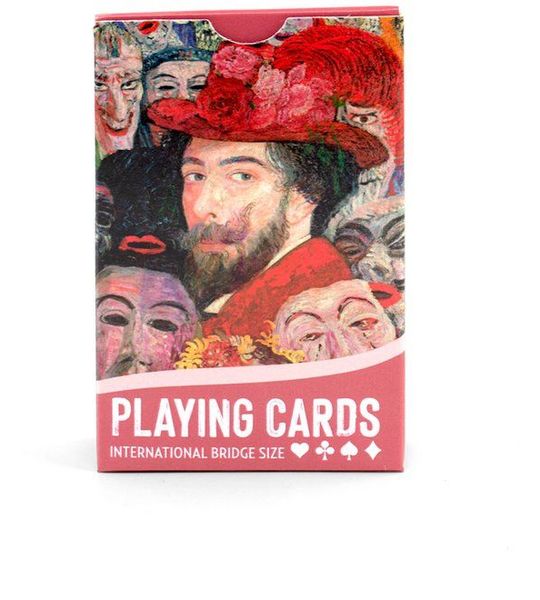 Lanzfeld - Kaartspel - Speelkaarten - James Ensor - Portret met maskers