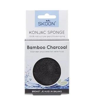 Skoon Konjac Sponge Bamboo Charcoal