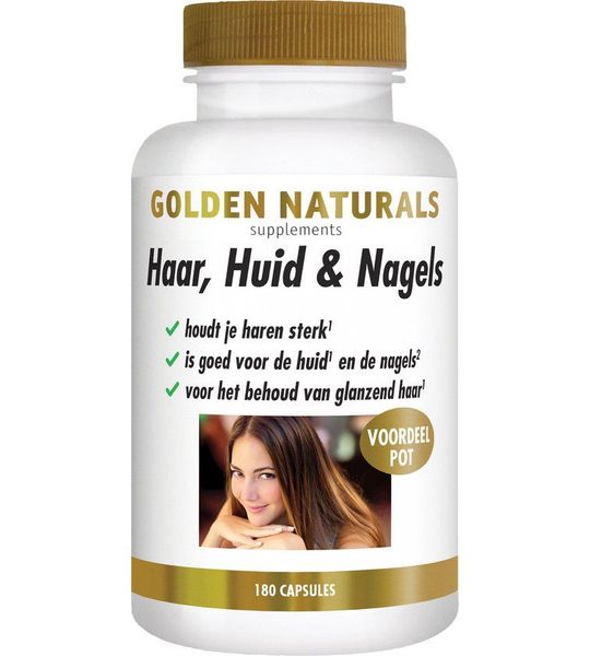 Golden Naturals Haar Huid & Nagels Capsules