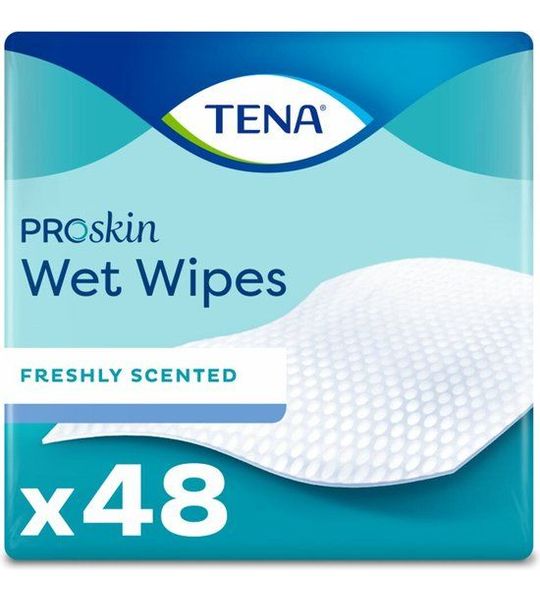 Tena Wet Wipe met Dispenser