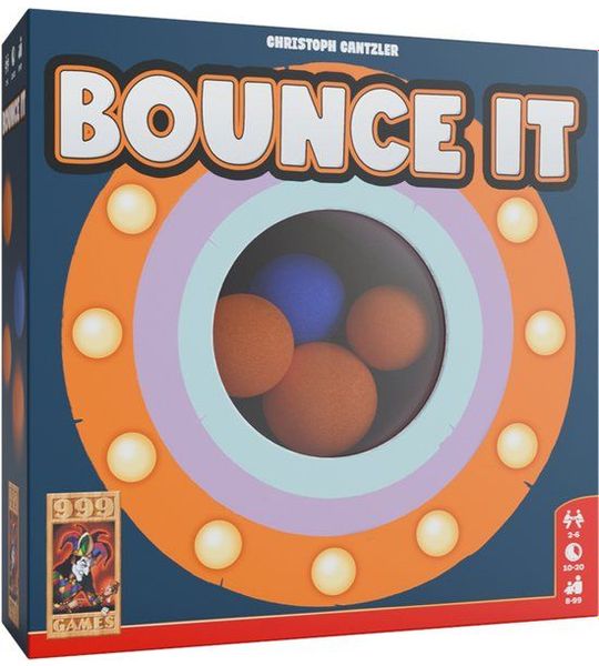 999 Games - Bounce It - Zenuwslopende partyspel! - Met extra uitdagingen