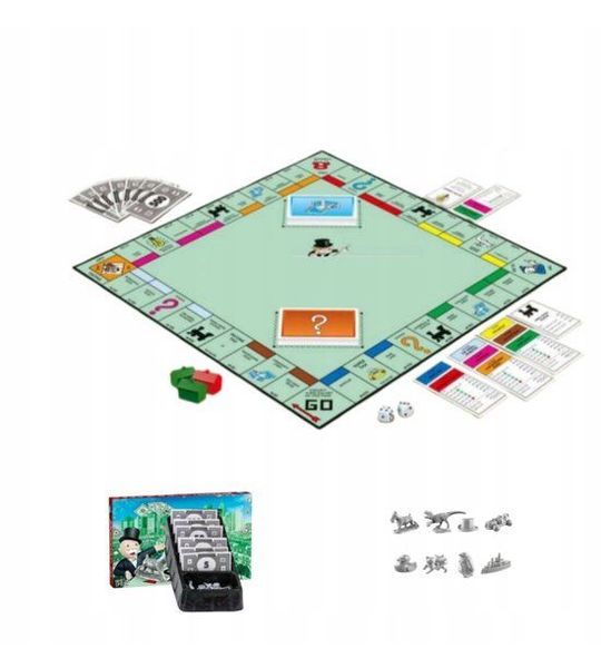 Klassiek vastgoedspel - Strategie en plezier voor 2-6 spelers