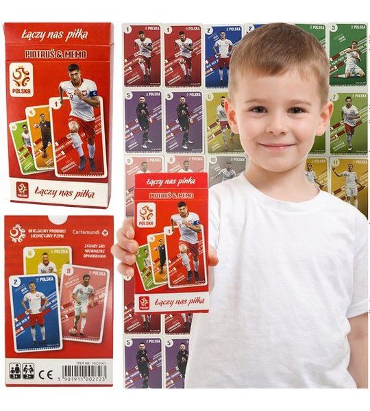 Piotruś & Memo Kaarten PZPN - Spel voor Kinderen & Familie