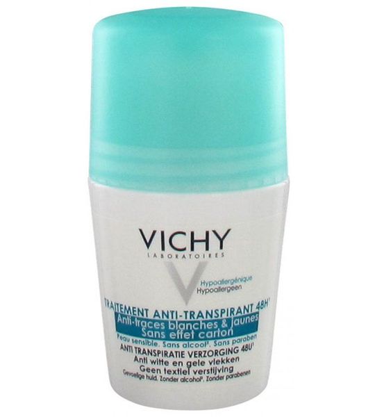 Vichy Anti-Transpiratie Anti-Witte en Gele Vlekken Roller 48 uur