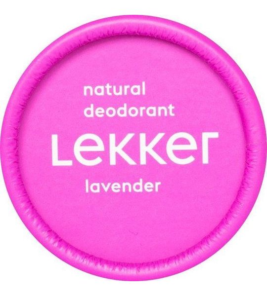 The Lekker Company Natural Deodorant Lavender