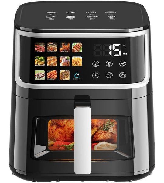 UrbanSelect - Airfryer 8 Liter - Gezonder koken - Slimme functies