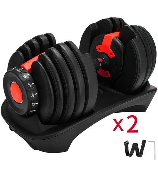 Verstelbare Halters Set - Verstelbare Dumbbels - Dumbbells 2.5kg-24kg