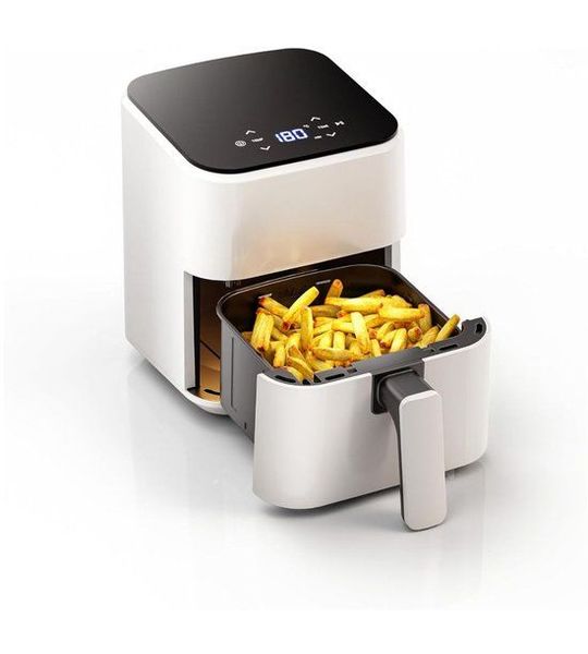 SP® Airfryer - Heteluchtfriteuse - Digitaal display - Wit - 26cm x 21cm x 28cm