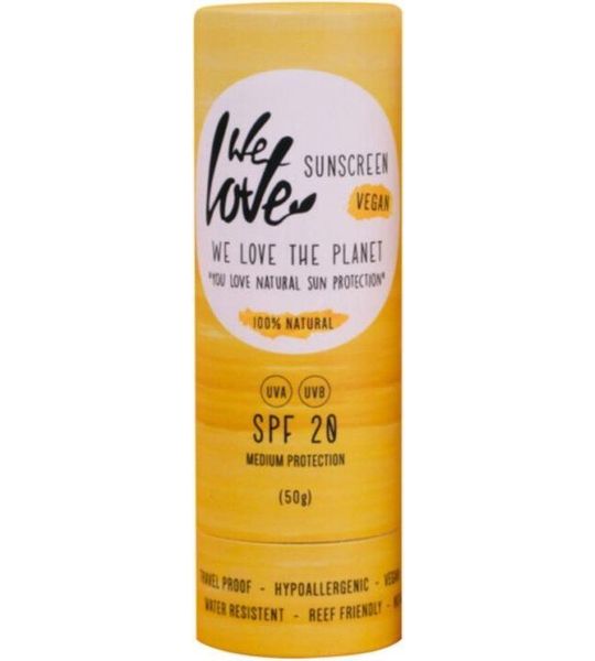 We Love The Planet Zonnebrandstick SPF20
