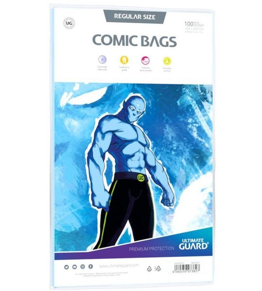 Ultimate Guard Comic Bags Standard (100) - Regular Size