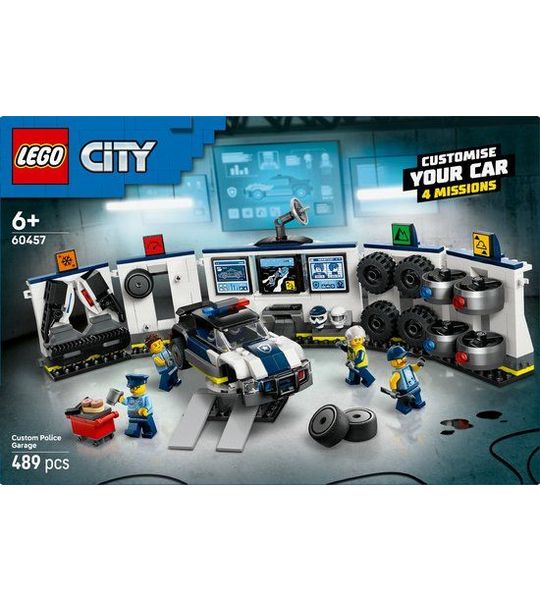 LEGO City 60457 Garage voor politieauto's