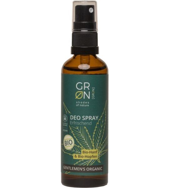 GRN Gentlemen's Organic Deodorant met Hennep & Hop