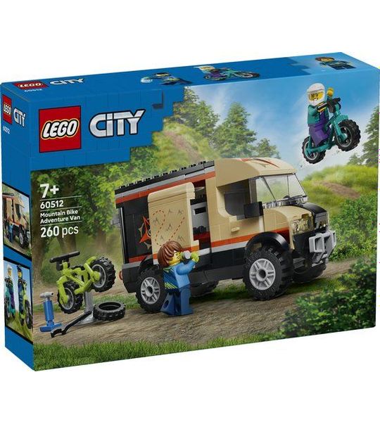 LEGO 60512 City - Mountainbike avonturenbus