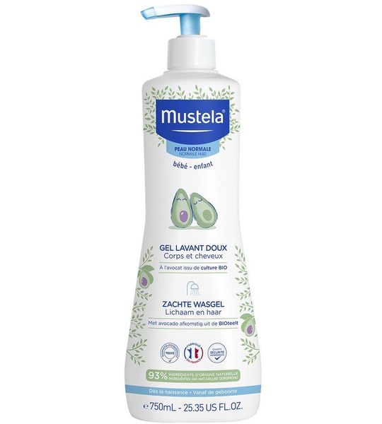Mustela Zachte Baby Wasgel