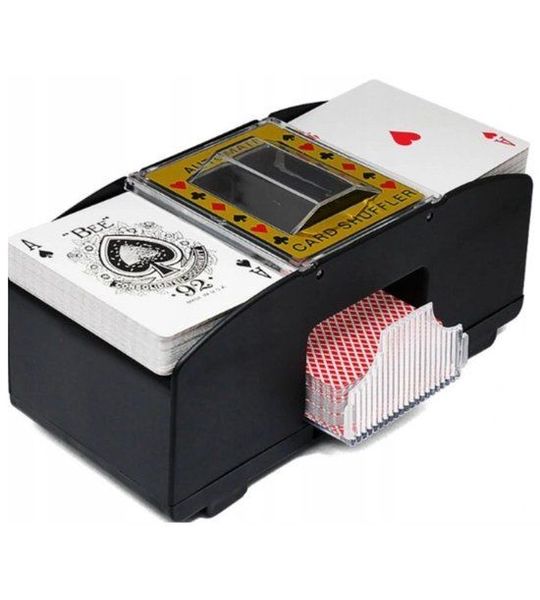 Automatische kaartshudder voor 2 decks