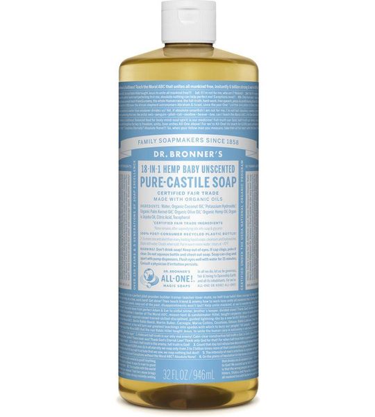 Dr Bronner Pure Castile Zeep Baby Mild