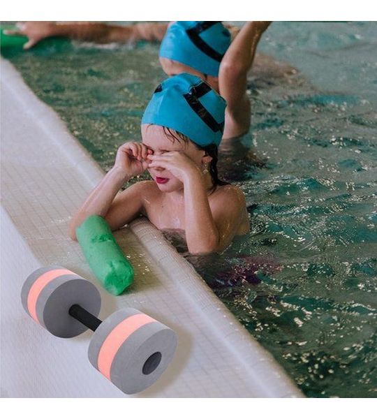 Drijvende schuim dumbbells voor wateraerobics en - Allecto Plus