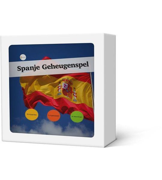 Geheugenspel Spanje - Kaartspel 70 kaarten - gedrukt op karton