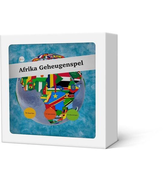 Geheugenspel Afrika - Kaartspel 70 kaarten - gedrukt op karton