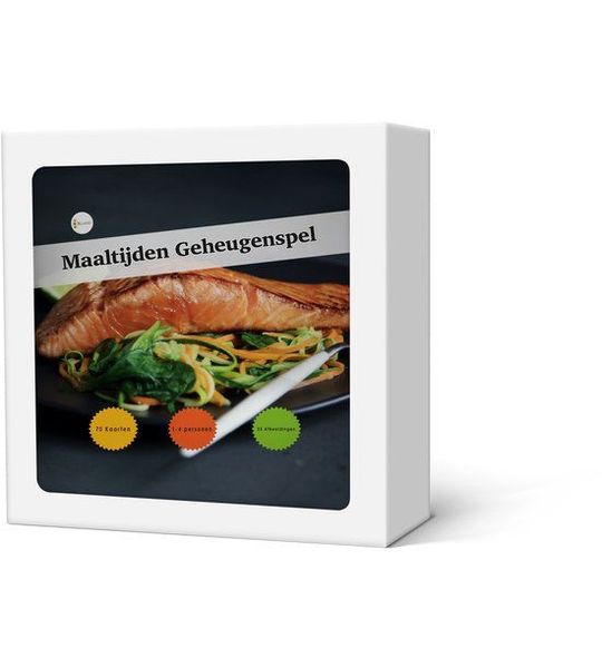 Geheugenspel Maaltijden - Kaartspel 70 kaarten - gedrukt op karton