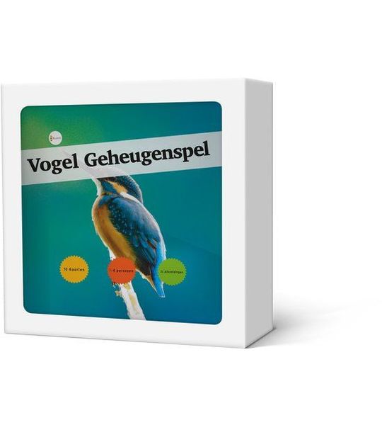 Geheugenspel Vogel - Kaartspel 70 kaarten - gedrukt op karton