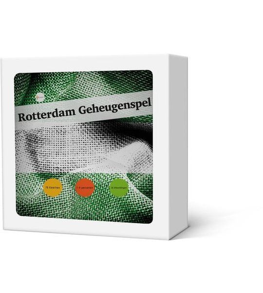 Geheugenspel Rotterdam - Kaartspel 70 kaarten - gedrukt op karton