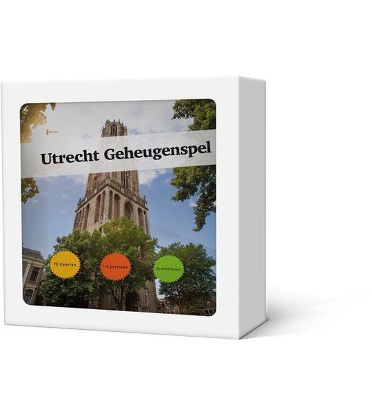 Geheugenspel Utrecht - Kaartspel 70 kaarten - gedrukt op karton