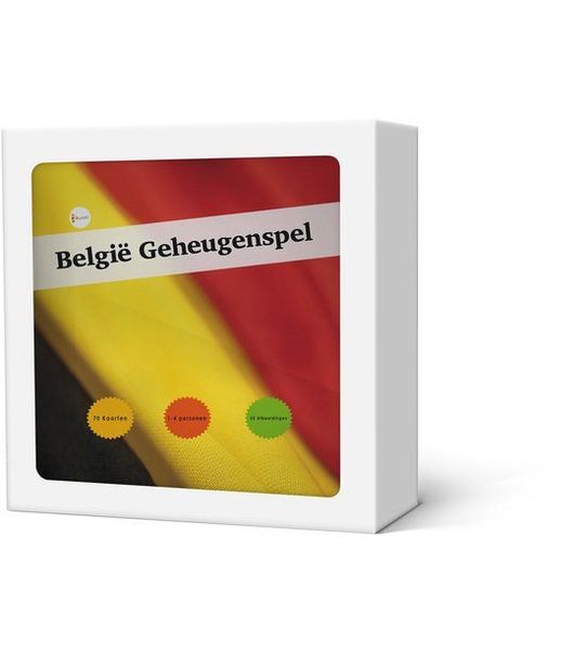 Geheugenspel België - Kaartspel 70 kaarten - gedrukt op karton
