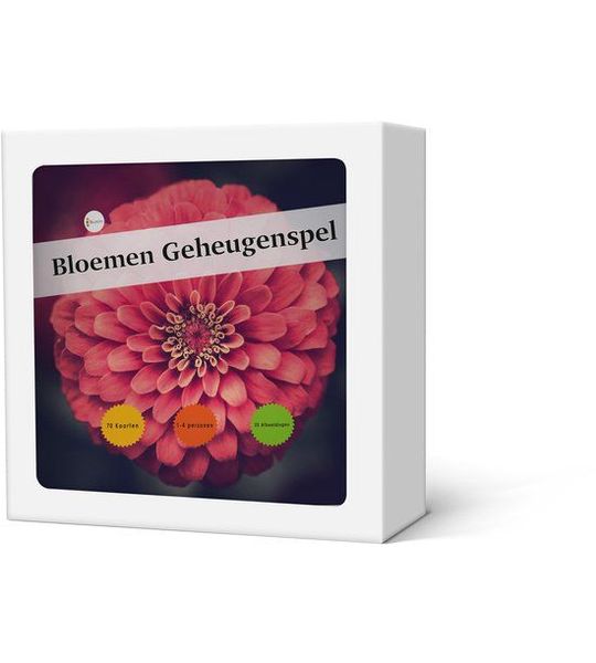 Geheugenspel Bloemen - Kaartspel 70 kaarten - gedrukt op karton