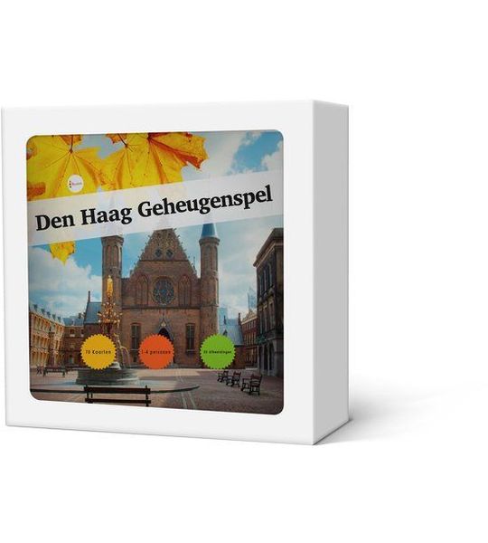 Geheugenspel Den haag - Kaartspel 70 kaarten - gedrukt op karton
