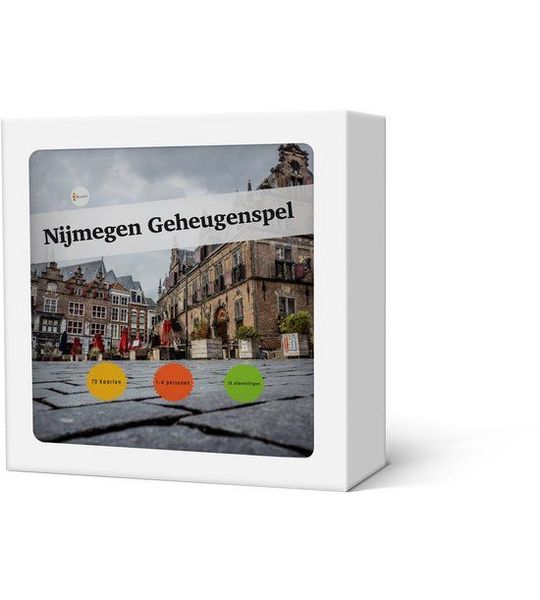 Geheugenspel Nijmegen - Kaartspel 70 kaarten - gedrukt op karton