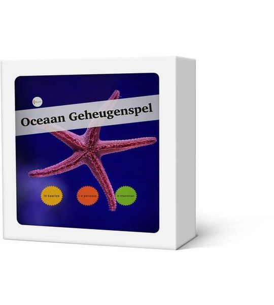 Geheugenspel Oceaan - Kaartspel 70 kaarten - gedrukt op karton
