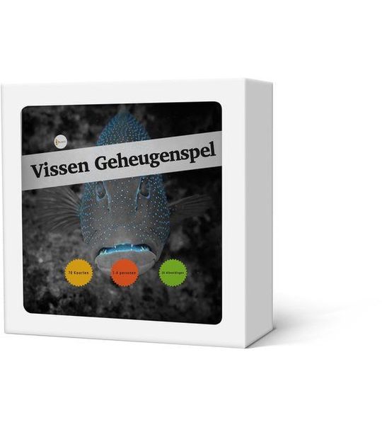 Geheugenspel Vissen - Kaartspel 70 kaarten - gedrukt op karton