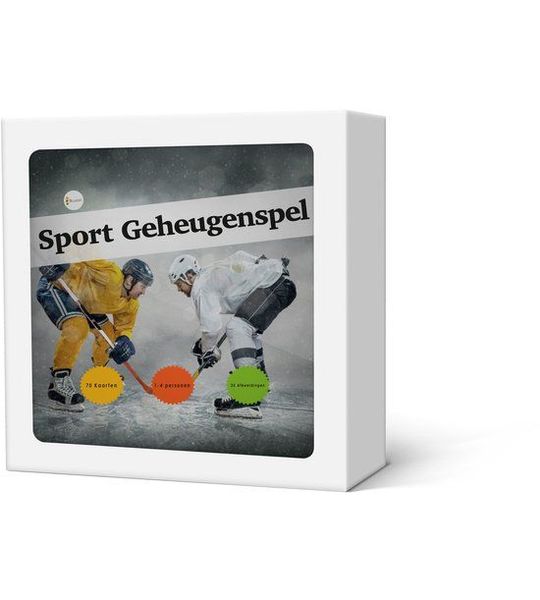 Geheugenspel Sport - Kaartspel 70 kaarten - gedrukt op karton