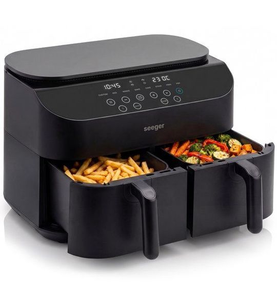 SEEGER Sgr1020bk - Heteluchtfriteuse Zwart 10 L 2850 W