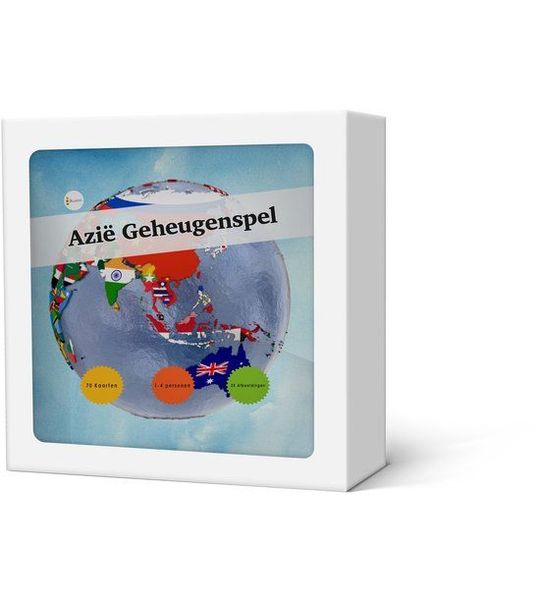 Geheugenspel Azië - Kaartspel 70 kaarten - gedrukt op karton