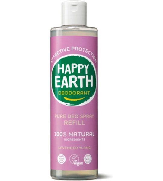 Happy Earth Pure Deo Spray Lavender Ylang Navulling