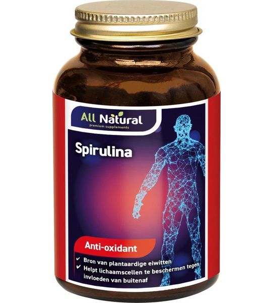 All Natural Spirulina Tabletten
