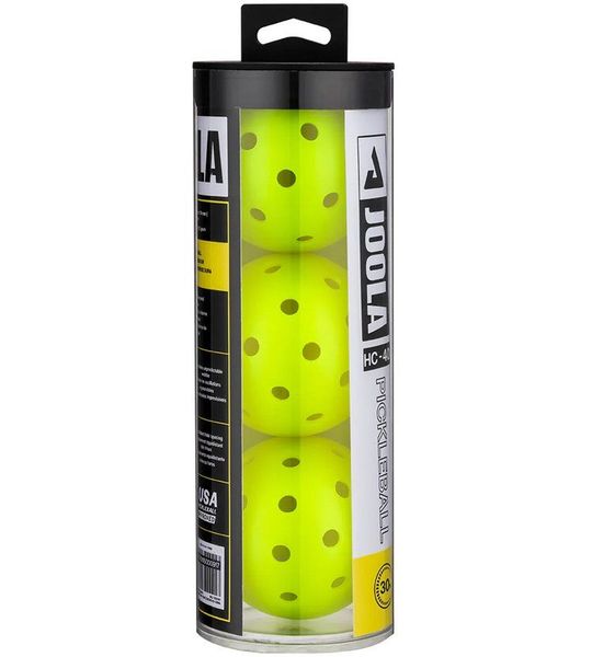 Joola Hc-40 Pickleballballen Geel 3 Balls